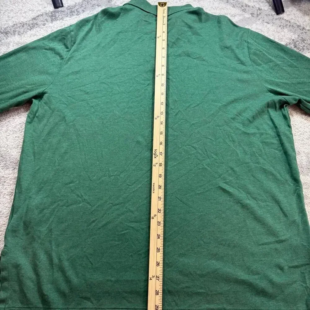 Polo Ralph Lauren long sleeve green polo cotton size XL